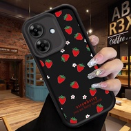 Cute Strawberry Phone Case For Realme GT 6 6T Neo 6 Note 70 70T C53 C55 C61 C63 4G 5G C65 C67 V60 V5