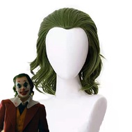 ⭐⭐European American Movie JOKER JOKER Flake cos Wig Green Curly Hair Halloween Dress Up Wig⭐⭐