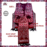 Set Baju Burung Dewasa | Vest Pua Kumbu | TraditionalClothing