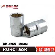19mm Solid Socket Wrench