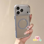 Makeup Mirror Magnetic Cover For Vivo IQOO Z11 Z10 Z10X Z9 Turbo+ Z9X Z9s Pro U5E U5X U5 U3 U3X Z5X 