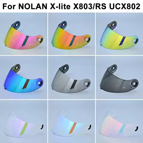 Helmet Visor for NOLAN X-Lite X-803 Motorcycle Helmet Lens Anti-scratch Shield Motorbike Accessories