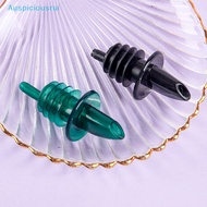 Auspiciousrui 10 Pcs Plastic Liquor Free Flow Bar Wine Bottle Pourer Pour Spout Stopper