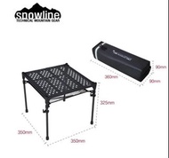 必買🔥 Snowline Cube backpacker Table 超輕碳纖桿鋁板露營摺枱 露營枱 露營必備 camping table 超輕 ultralight