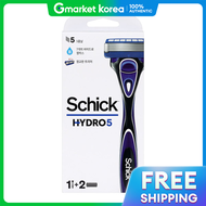 Chic | Schick Hydro 5 Basic Dao Cạo Plus 2 Lưỡi dao thay thế