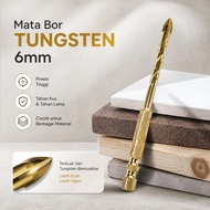 MATA Tungsten Hex Tile Drill Bit – Strong Drill for Ceramics, Glass, & Granite - FM3