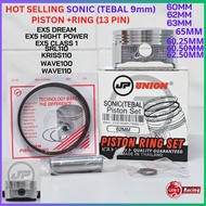 【SONIC JP】🔥Hot Selling🔥 Sonic Tebal  9mm Piston Sonic (EX5/Dream/EX5Class)(60/60.25/60.50/62/62.50/6