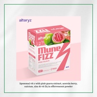 Alteryz mune fizz pink guava liposomal vit c with pink guava extract (exp: 7/2027)