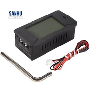PZEM-025 DC Digital Battery Tester Bidirectional Ammeter Voltmeter Power  Watt Meter 300v 50A