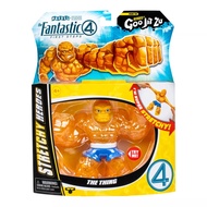 Fantastic 4 Heroes of Goo Jit Zu The Thing Stretchy Figure