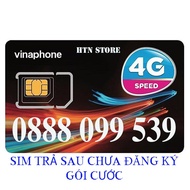 Vina Sim card returned after number is beautiful, easy to remember, cheap feng shui number 0888 099 