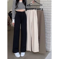 Fashion Women Wear Pants High Waist Straight Cut - Seluar Slack Perempuan Seluar Panjang Wanita