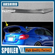 Real Carbon Fiber CAR Rear WING Trunk Lip Spoiler FOR Subaru WRX STI 4th 2015 2016 2017 2018 2019 20