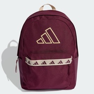 adidas Lifestyle adidas Classic Tape Backpack Unisex Burgundy KE5636