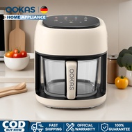 OOKAS air fryer oven Air Fryer 7L 9L 13L 16L Visual Glass Digital Touch Screen Smokeless Fully Autom