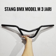 Veron Handlebar Black Bmx Bike Handlebar Model M 3 Spokes