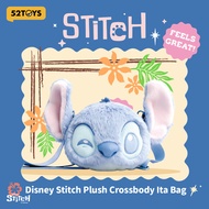 【Available On October 23th 08:30】52TOYS Disney Stitch Plush Crossbody Ita Bag Merch
