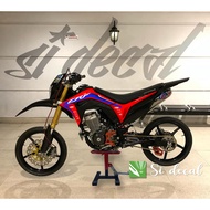 Honda CRF 150 L Sticker Striping CRF 150L Sticker Variation