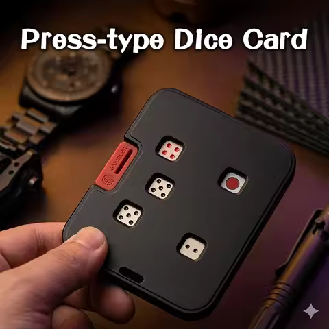 Press Dice Card Gambler Cards Press Type Dice Card Halloween Party Favors Dice Cards Funny Party Gam