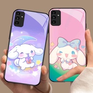 DK-86 Kuromi Cinnamoroll HD Glass Casing for Samsung A05S A35 A55 A24 A14 A15 A04S A34 A25 M15 A54 S