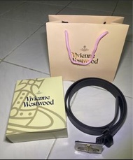 VW Vivienne Westwood leather belt 真皮皮帶腰帶