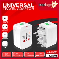 Steker Universal Serbaguna / Colokan Listrik Travel Adaptor Multifungsi Original