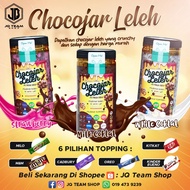 CHOCOJAR LELEH SEDAP | RASA MILK COKLAT | WHITE COKLAT | STRAWBERRY | 6 PILIHAN TOPPING