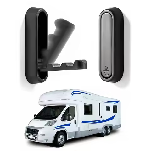 1PC RV Bathroom Aluminium Alloy Foldable Clothes Hook Storage Camper Van Accessories Camper Caravan 