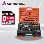 Multifunction 46/82pcs Portable Tool Box Car Motorcycle Repair Set Hand Tools Home Service DIY Kit