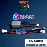 TG Brushed ESC+Motor Electric For Mini Car 1:24 1:28 K969 K989 284131 284010