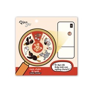 Magnezie Acrylic Pingu Rotating Fridge Magnet Creative Cartoon Atmosphere Decorative Small Accessori