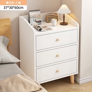 HY/JD Ikea（e-home）【Official direct sales】Bedside Table Home Bedroom Simple Modern Small Cabinet Rental Room Simple V4SL