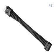 All USB Switchig Cable Miin USB 9Pin to 11Pin Female Conversion Cable for Mainboard to Chassis Adapt