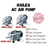 HAILEA Aquarium Electromagnetic Air Compressor AC Oxygen Pump ACO-208/ACO-308/ACO-318