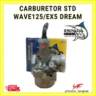 ESPADA CARBURETOR STD WAVE125 EX5 DREAM 100% ORIGINAL BRAND ESPADA carb kaboretor w125