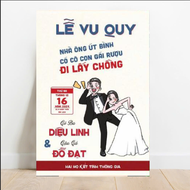 Bảng Welcome trang trí đám cưới - Bảng Cổng Cưới in theo yêu cầu