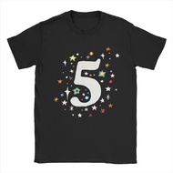 5 Seconds of Summer T Shirts Men Cotton Vintage T-Shirts Crewneck  Tee Shirt Short Sleeve Clothing P