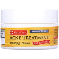 美國De La Cruz 硫軟膏 痘痘修復 極強效 0.21盎司 (6克)