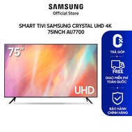 Smart TV Samsung Crystal UHD 75 inch UA75AU7700KXXV - Free Installation