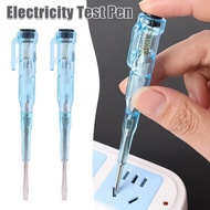 1Pc Portable Car Multifunctional Voltage Test Pen Screwdriver Electricity Measuring Pencil with Indicator Light Home Auto Detector Repair Tool