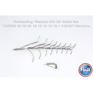 FUJI Guide Set T-KWSG 30 25 20 16 12 12 12 12 + 12/4.0mm - BC Surfcasting