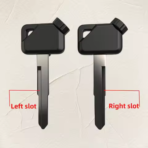 3Pcs Blank Key Motorcycle Replace Uncut Keys For YAMAHA Magnet Anti-theft Lock VOX BWS JOG EVO ZR 50