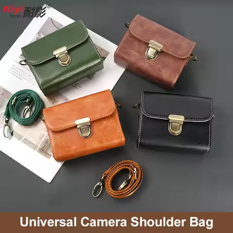 Universal Camera Bag Camera Protector Pouch Case Cover with Shoulder Strap for Sony ZV1 ZV1F ZV1-II 