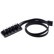 # WBMY #  40cm 1 To 5 4-Pin molex TX4 PWM CPU cooling fan splitter adapter power cable  .