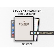 2025 Student Planner, iPad Planner, Digital 2025 GoodNotes Planner, College Planner, Academic Planne