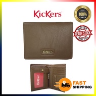 KICKERS ORIGINAL GENUINE LEATHER WALLET LELAKI WALLET PEREMPUAN MEN AND WOMEN WALLET KULIT BRANDED