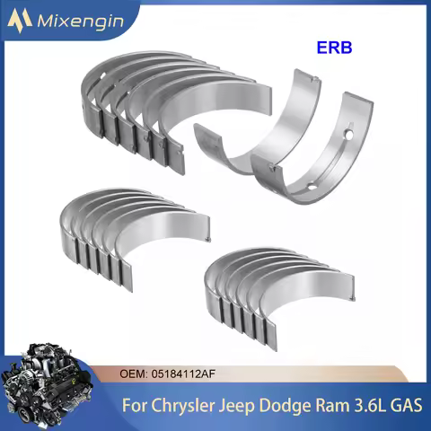 Engine Main & Con rod Bearing Set Kit Fit ERB 3.6 V6 GAS For Chrysler Jeep Grand Cherokee Dodge Ram 