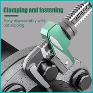 Adjustable Spanner Wrench Large Opening F-Type Adjustable Wrench F-Type Pipe Wrench Metal Plumber Wr