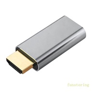 FUN Type C To HDTV Adapter 8K Video Sound Sync USB C to HDTV Adapter 8K 60Hz Type C