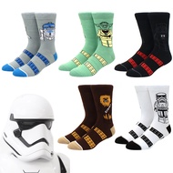 Funny anime men's socks futuristic cosplay socks athleisure ladies socks